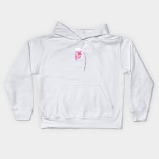 one pink orchid flower 2021 Kids Hoodie